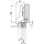 71T960AOX onyx CLIP top Alurahmenscharnier 95°, Mittelanschlag, mit Feder, Topf: Schrauben, onyxschwarz