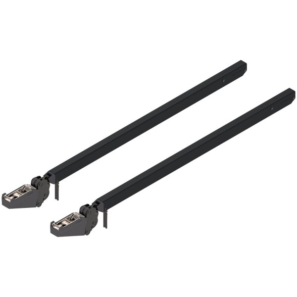 22F3900 ECS AVENTOS HF top Hochfaltklappe, Hebel (Set), KH=840-1200 mm, symmetrisch, eclipseschwarz