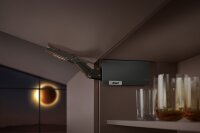22K2700 ECS AVENTOS HK top Hochklappe, Kraftspeicher, LF=1730-5200 (bei 2 Stück), für SERVO-DRIVE geeignet, Schrauben, eclipseschwarz