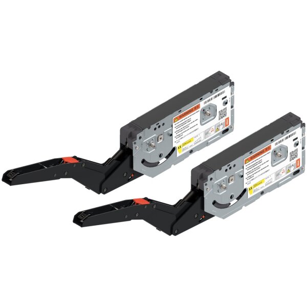 22K2510 ECS AVENTOS HK top Hochklappe, Kraftspeicher, LF=930-2800 (bei 2 Stück), für SERVO-DRIVE geeignet, mit System-Schrauben, eclipseschwarz