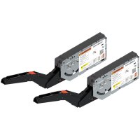 22K2710 ECS AVENTOS HK top Hochklappe, Kraftspeicher, LF=1730-5200 (bei 2 Stück), für SERVO-DRIVE geeignet, mit System-Schrauben, eclipseschwarz