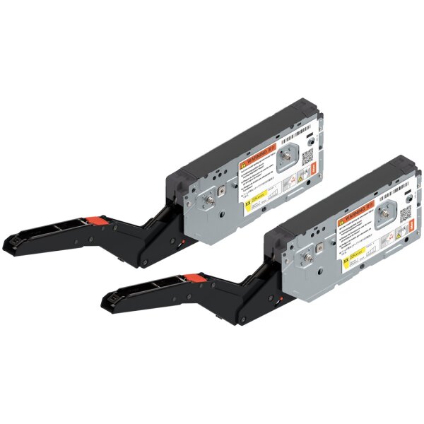 22K2310T ECS AVENTOS HK top Hochklappe, Kraftspeicher, LF=420-1610 (bei 2 Stück), für TIP-ON, mit System-Schrauben, eclipseschwarz