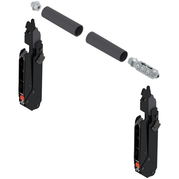 22L3200 ECS AVENTOS HL top Hebelpaket, KH=300-339mm, symmetrisch, für SERVO-DRIVE geeignet, eclipseschwarz