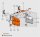 22L3500 ECS AVENTOS HL top Hebelpaket, KH=340-389mm, symmetrisch, für SERVO-DRIVE geeignet, eclipseschwarz