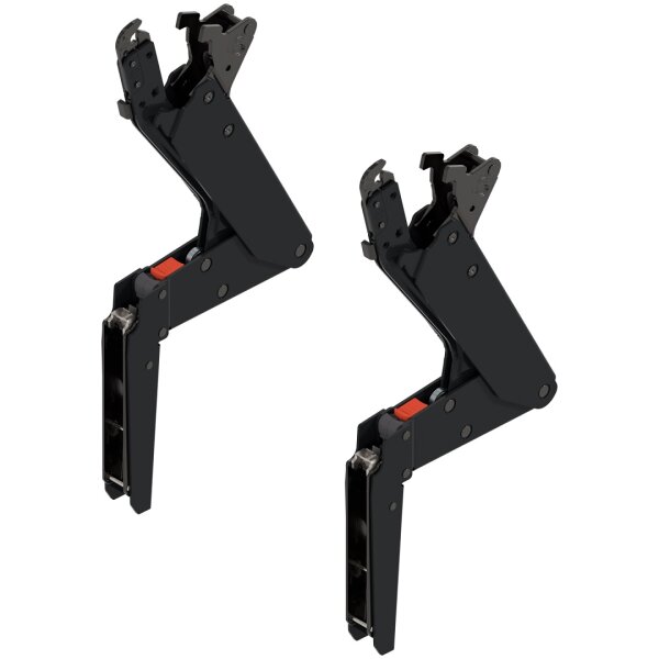 22S3500 AVENTOS HS top Hebelpaket, KH=350-800mm, symmetrisch, für SERVO-DRIVE geeignet, eclipseschwarz