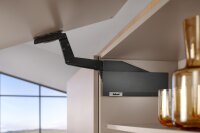 22S3500 AVENTOS HS top Hebelpaket, KH=350-800mm, symmetrisch, für SERVO-DRIVE geeignet, eclipseschwarz