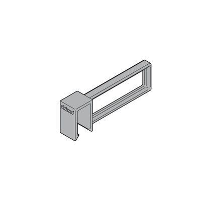 ZRU.11F0 ORGA-LINE Längsteiler für Querreling für TANDEMBOX antaro seidenweiß / weißgrau