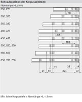 566H5800C01 TANDEM plus Vollauszug, 50 kg, NL=580 mm mit Kupplungen, für TIP-ON