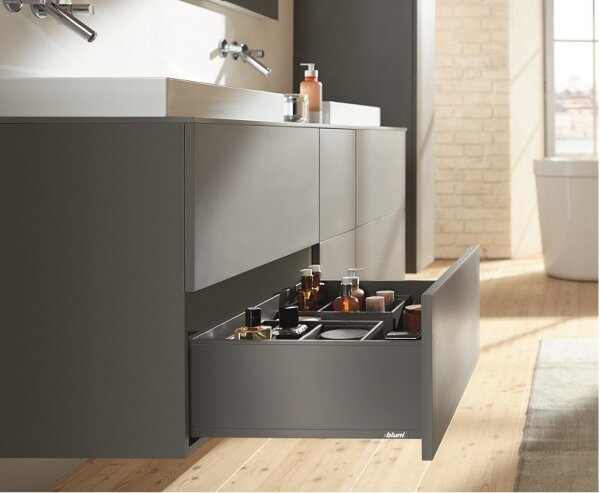 770C2702S blum LEGRABOX pure, oriongrau matt Zarge C=176,8mm, NL=270 mm