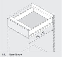 ZS7M400LU LEGRABOX Seitenstabilisierung, NL= 250-400 mm,...