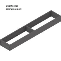 ZC7S550RS1 AMBIA-LINE Rahmen, für LEGRABOX/MERIVOBOX Schubkasten, Stahl, NL=550 mm, Breite=100 mm