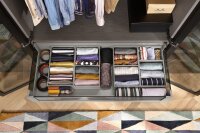 ZC7Q0U0SS AMBIA-LINE Querteiler, für LEGRABOX/MERIVOBOX Schubkasten, für Rahmenbreite 242 mm