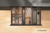 ZC7S450RH2 AMBIA-LINE Rahmen, für LEGRABOX/MERIVOBOX, Holzdesign, NL=450 mm, Breite=200 mm