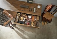 ZC7S600RH2 AMBIA-LINE Rahmen, für LEGRABOX/MERIVOBOX, Holzdesign, NL=600 mm, Breite=200 mm