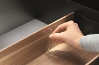 ZC7Q0U0SH AMBIA-LINE Querteiler, für LEGRABOX/MERIVOBOX, Holzdesign, Rahmenbreite 242 mm