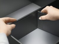 ZC7Q0P0FS AMBIA-LINE Querteiler für LEGRABOX/MERIVOBOX Frontauszug, Kunststoff, Rahmenbreite 218 mm