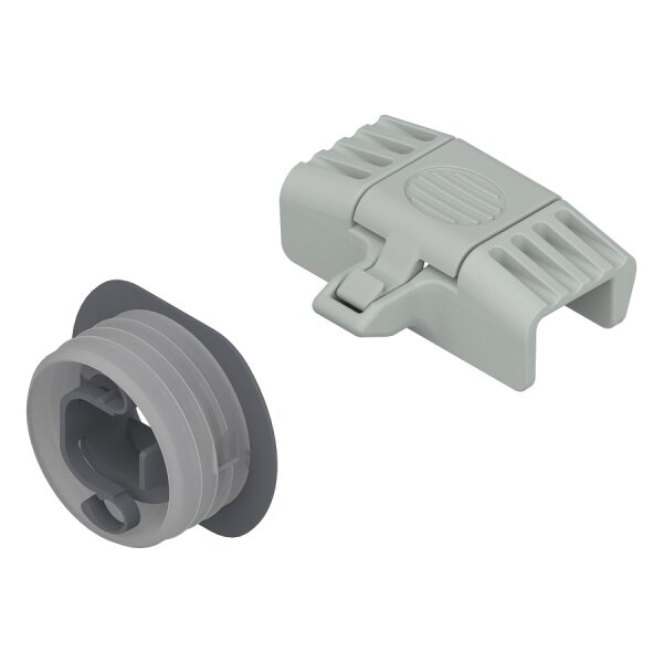 ZI7.0M07 Mitnehmer für Innenschubkasten LEGRABOX/MERIVOBOX, polarsilber