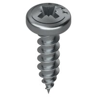 61D.1500 Spanplattenschraube 4x15mm Flachkopf für...