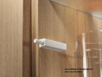 956.1201 TIP-ON für Türen, Adapterplatte...