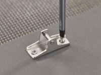 20K4101Aventos HK-XS Frontbefestigung zum Schrauben für Holz- und breite Alurahmen