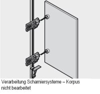 65.7500.03 MIETKAUTION Stangenlehre CLIP top, MODUL und AVENTOS HF
