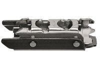 175H3130 onyx CLIP Montageplatte, gerade (20/32 mm), 3...