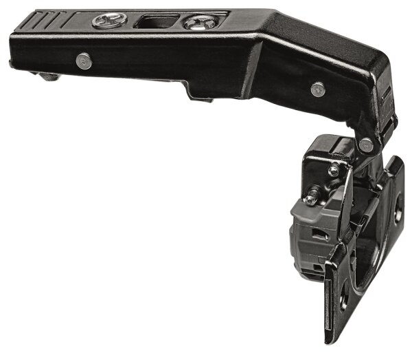 79B9550 CLIP top BLUMOTION Stollenscharnier 95°, 3 mm gekröpft, Topf: Schrauben