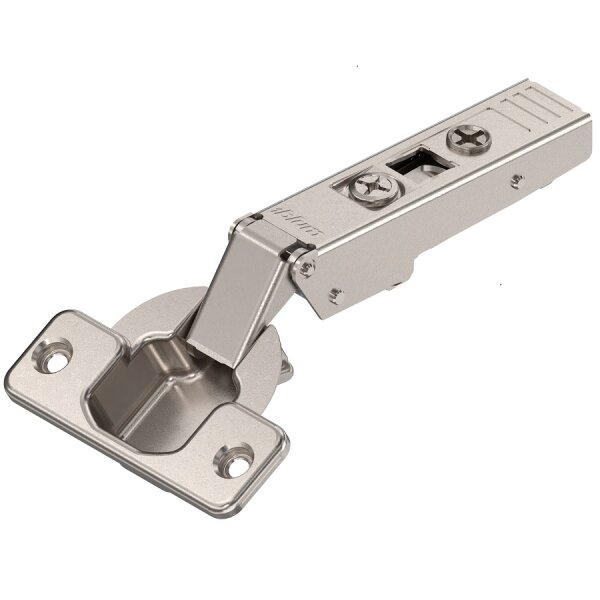 70T5550.TL CLIP top Standardscharnier 120°, Eckanschlag, ohne Feder, Topf: Schrauben