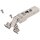 72T550A.TL CLIP top Alurahmenscharnier 120°, Eckanschlag, ohne Feder, Topf: Schrauben, 72T550A.TL