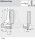 70T9690OX.BTL CLIP top Profiltürscharnier 95°, 9,5mm gekröpft, mit Feder, Topf: INSERTA, Onyxschwarz