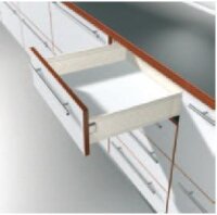 320K5500C blum METABOX Stahlzarge K = 118 mm, Teilauszug, 25 kg, NL=550 mm, Schraubversion