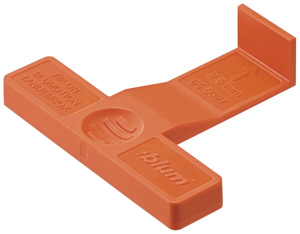 65.5627 Prüf- und Einstelllehre MERIVOBOX/TANDEMBOX für TIP-ON BLUMOTION