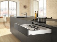 770N5002S blum LEGRABOX pure, seidenweiß matt  Zarge N=66,3mm,  NL=500 mm