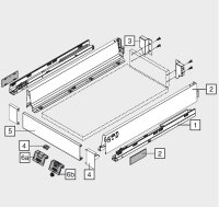 ZIF.80M5 TANDEMBOX antaro Griff für...