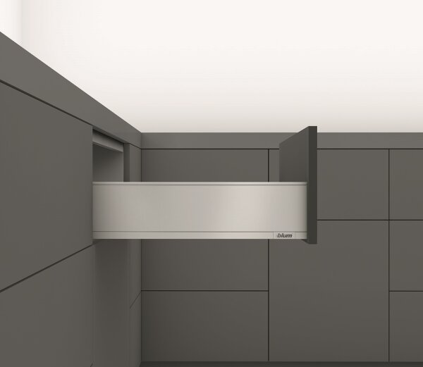 770K5002S blum LEGRABOX pure, polarsilber matt Zarge K=128,3mm, NL=500 mm
