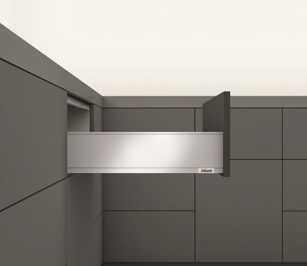 770K4502S blum LEGRABOX pure, carbonschwarz matt Zarge K=128,3mm, NL=450 mm